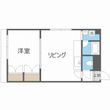 写真：あいりん桑園3階の間取図