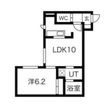 グローリア南10条の間取図