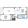 Liaison琴似の間取図