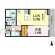 D-room東深津の間取図