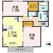 フォレストコート Bの間取図