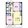 モデルノの間取図