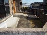 簡単な家庭菜園も楽しめるお庭です