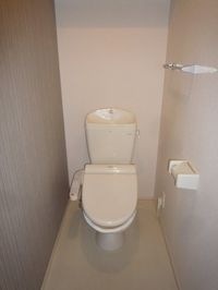 清潔感のあるトイレです