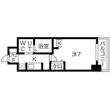 大阪市生野区巽北1丁目の間取図