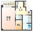 大阪市生野区新今里2丁目の間取図