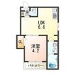 GRANDIR御崎Ⅰの間取図