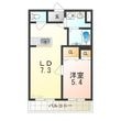 リバーサイド金岡六番館の間取図