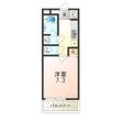 ベルドミール末広Ⅲ番館の間取図