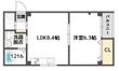 レクラン小路東の間取図