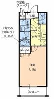 東大阪市喜里川町の間取図