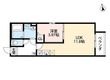 IoTアパートメント徳庵の間取図