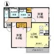 セジュール長居東の間取図