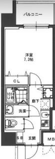 写真：大阪市東成区中本２丁目 11階1101の間取図