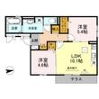 大阪市生野区林寺2丁目の間取図
