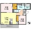 八尾市曙川東7丁目の間取図