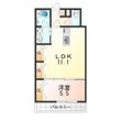 大阪市東住吉区駒川1丁目の間取図