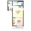 大阪市東住吉区今川4丁目の間取図