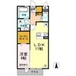 松原市阿保4丁目の間取図