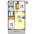 大阪市住吉区長居東2丁目の間取図