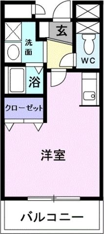 拡大写真:堺市堺区神石市之町 3階310の間取り
