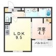 東大阪市柏田本町の間取図