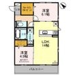 堺市北区百舌鳥梅町3丁の間取図