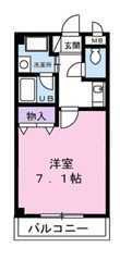 松原市天美　西３丁目の間取図