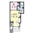松原市南新町1丁目の間取図