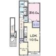 松原市小川4丁目の間取図