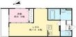 大阪市阿倍野区松崎町2丁目の間取図