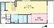 大阪市阿倍野区松崎町2丁目の間取図