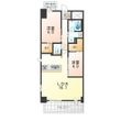 プレサンスロジェ平野本町の間取図