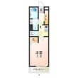 大阪市阿倍野区阪南町3丁目の間取図