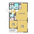 八尾市東久宝寺１丁目の間取図