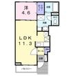 大阪市東成区大今里3丁目の間取図