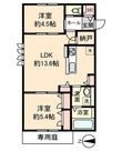 大阪市平野区加美正覚寺１丁目の間取図