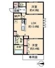 大阪市平野区加美正覚寺１丁目の間取図