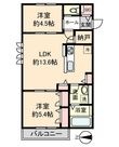 大阪市平野区加美正覚寺１丁目の間取図