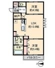 大阪市平野区加美正覚寺１丁目の間取図