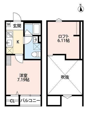 拡大写真:堺市美原区北余部 1階102の間取り
