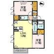 松原市北新町1丁目の間取図