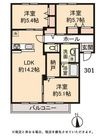 GluckOKBの間取図