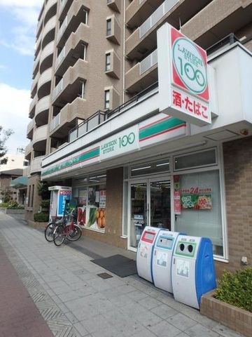 ローソンストア100東住吉田辺店