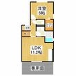 リビングタウン狭山池公園E棟の間取図