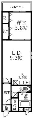 フジレジデンスの間取図