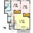 confort石川の間取図
