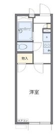 レオパレスプリムローズの間取図