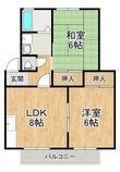 ビューテラスさやまの間取図