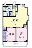 プラザエクシードの間取図